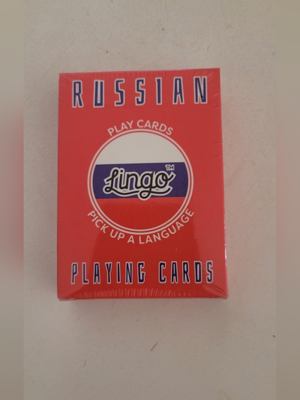 NEW Lingo Russian Play Cards